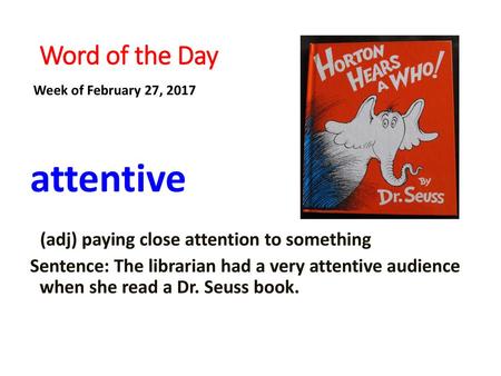 attentive Word of the Day