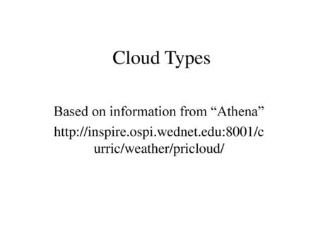 Based on information from “Athena”