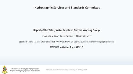 Hydrographic Services and Standards Committee