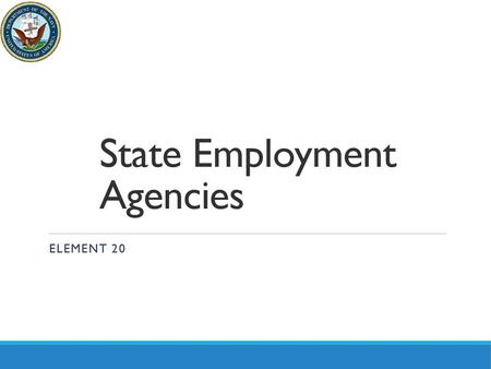 State Employment Agencies