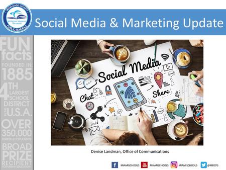 Social Media & Marketing Update