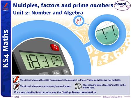 Multiples A multiple of a number is found by multiplying the number by any whole number. What are the first six multiples of 7? To find the first.