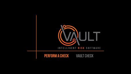 This presentation document has been prepared by Vault Intelligence Limited (“Vault) and is intended for off line demonstration, presentation and educational.