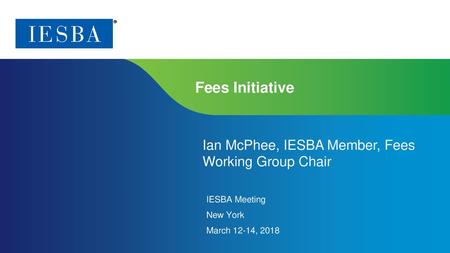 IESBA Meeting New York March 12-14, 2018