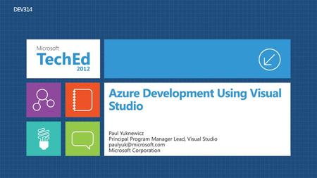 Azure Development Using Visual Studio