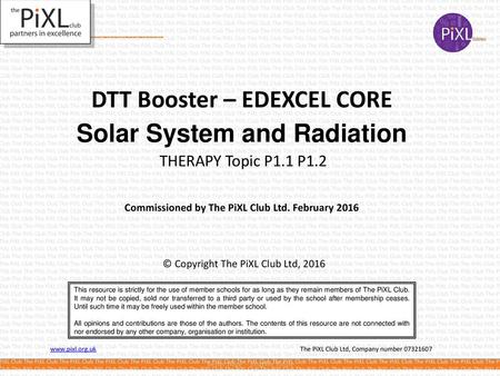 DTT Booster – EDEXCEL CORE