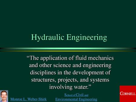 Hydraulic Engineering