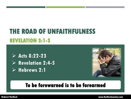 The Road of Unfaithfulness