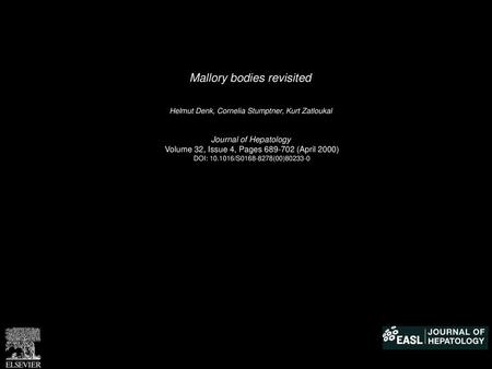 Mallory bodies revisited