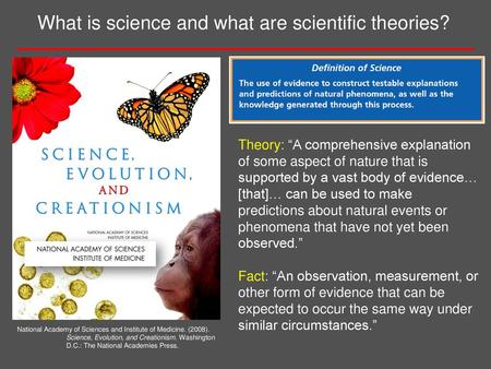 What is science and what are scientific theories?