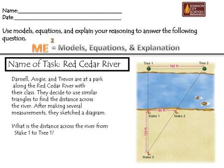 = Models, Equations, & Explanation