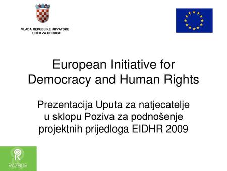 European Initiative for Democracy and Human Rights