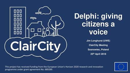 Delphi: giving citizens a voice