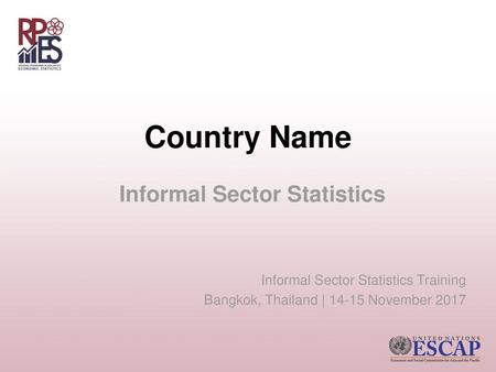 Informal Sector Statistics