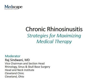 Chronic Rhinosinusitis