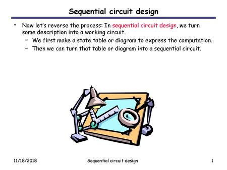 Sequential circuit design