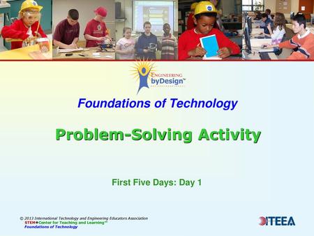 Foundations of Technology Problem-Solving Activity