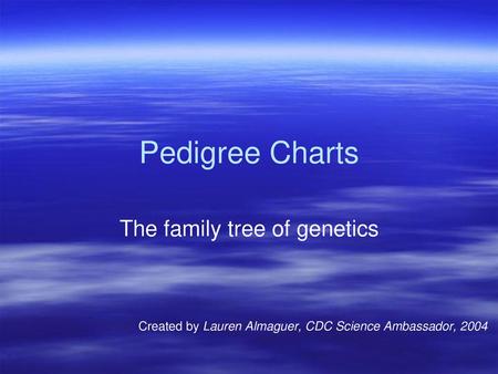 The family tree of genetics