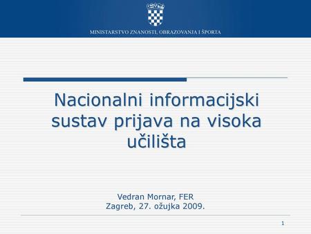 Nacionalni informacijski sustav prijava na visoka učilišta