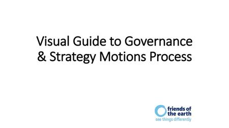 Visual Guide to Governance & Strategy Motions Process