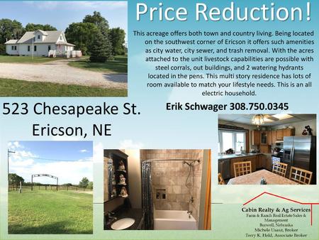 523 Chesapeake St. Ericson, NE