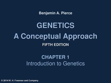 Introduction to Genetics