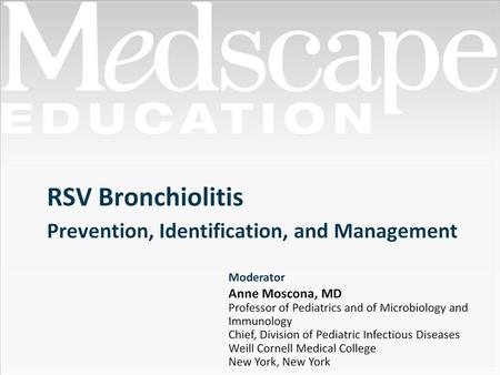 RSV Bronchiolitis.