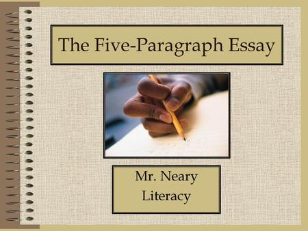 The Five-Paragraph Essay