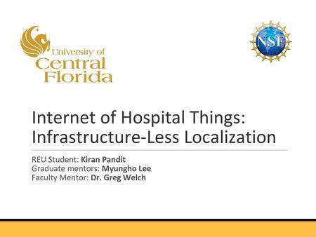 Internet of Hospital Things: Infrastructure-Less Localization