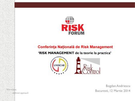 Conferința Națională de Risk Management