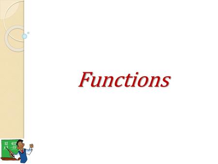 Functions.