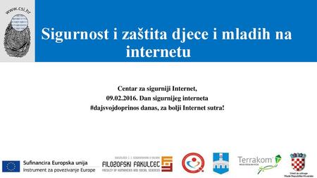 Sigurnost i zaštita djece i mladih na internetu