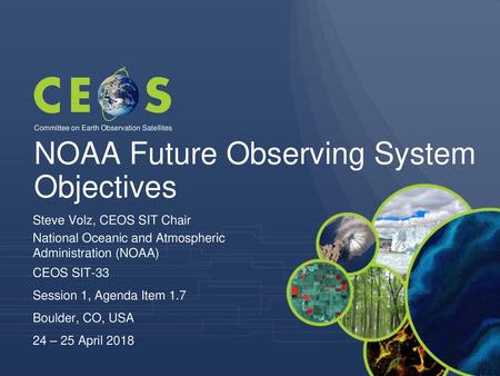 NOAA Future Observing System Objectives