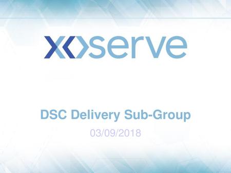 DSC Delivery Sub-Group