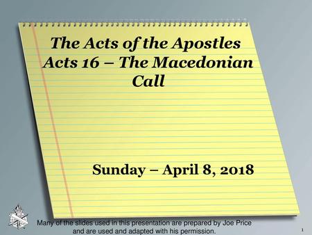 The Acts of the Apostles