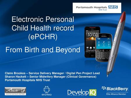 Electronic Personal Child Health record (ePCHR)