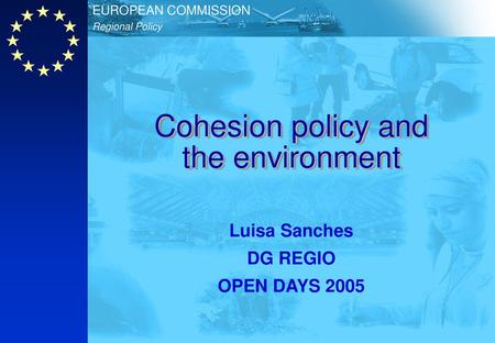 Cohesion policy and the environment