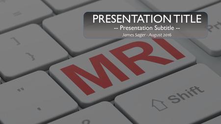 -- Presentation Subtitle --