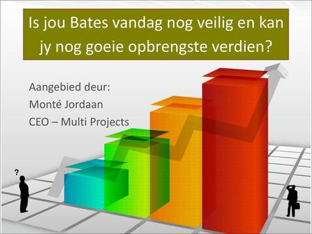 Is jou Bates vandag nog veilig en kan jy nog goeie opbrengste verdien?