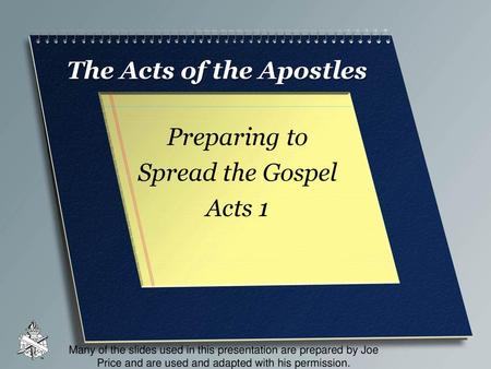 The Acts of the Apostles