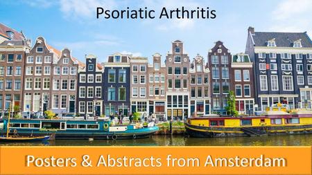 Posters & Abstracts from Amsterdam