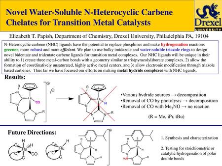 Novel Water-Soluble N-Heterocyclic Carbene