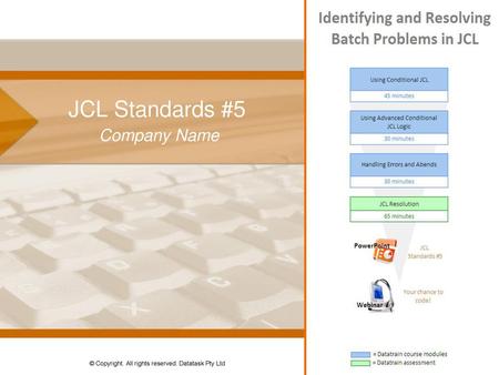 JCL Standards #5 Company Name