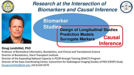 Research at the Intersection of Biomarkers and Causal Inference