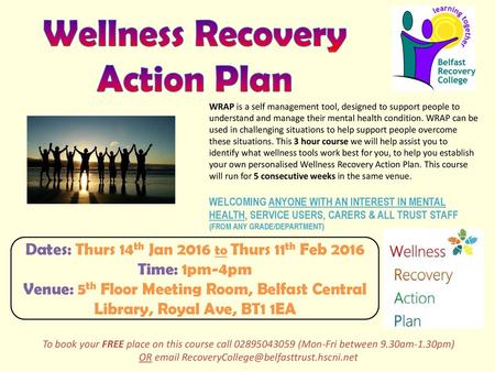 Wellness Recovery Action Plan