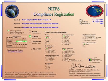 Compliance Registration