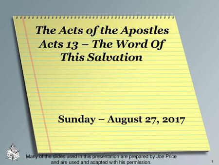 The Acts of the Apostles