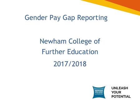 Gender Pay Gap Reporting