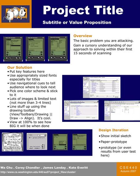 Project Title Subtitle or Value Proposition Overview Our Solution