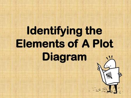 Identifying the Elements of A Plot Diagram